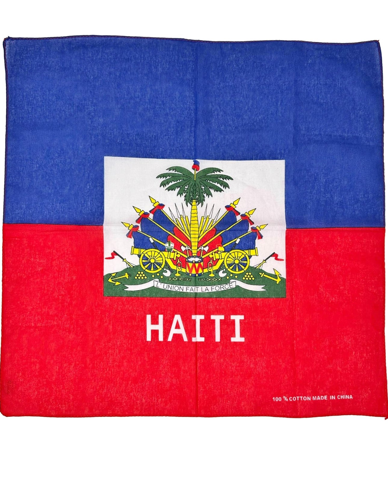 Haiti Flag Bandana Scarf