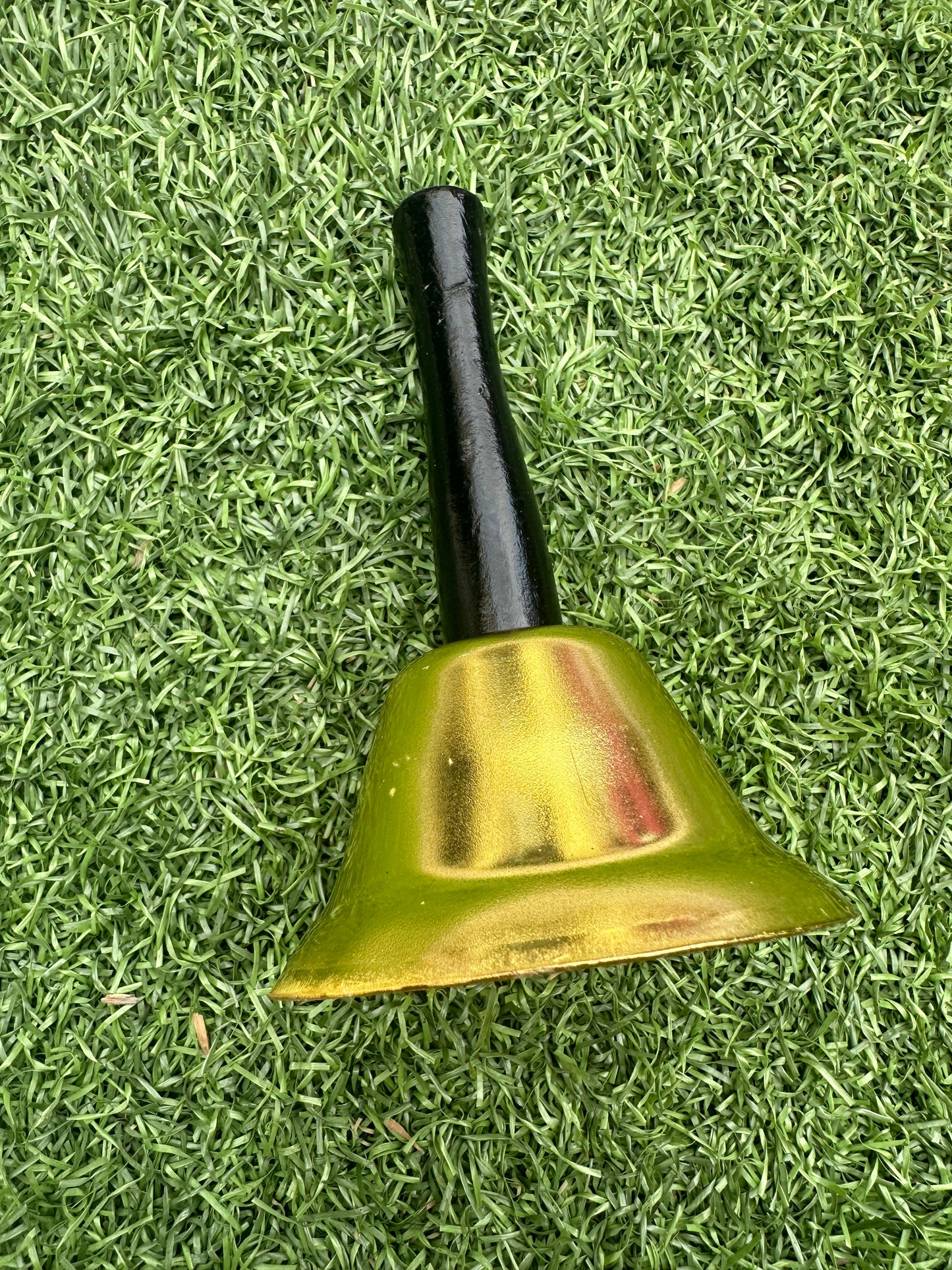 "Handcrafted Brass Bell for Spiritual Practices, Ideal for Voodoo, Wicca, Vodou, and Hoodoo Rituals, Designed for Casting Spells and Invoking Positive Spirits."