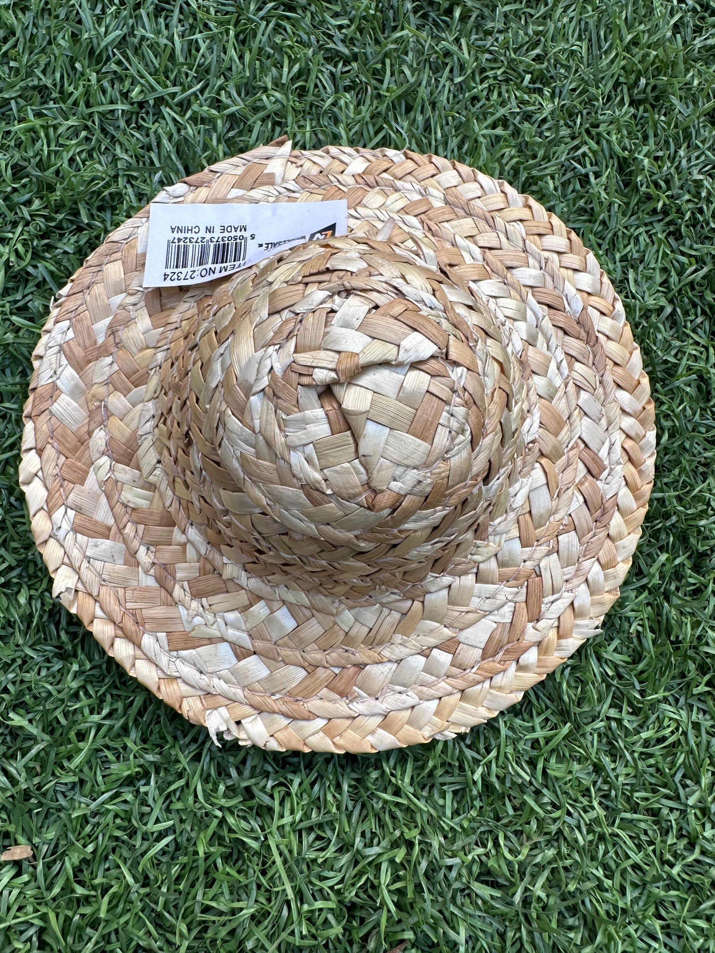 Medium Elegua Straw Hat