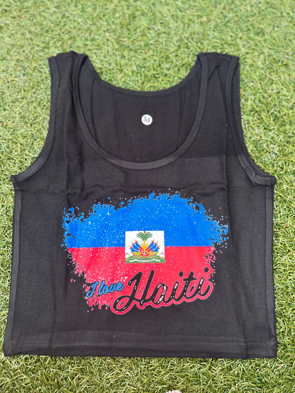 I Love Haiti Women Shirts