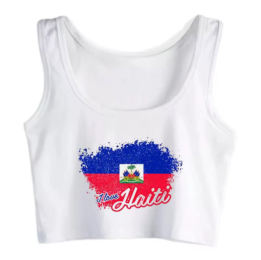 Haiti Women Crop Top
