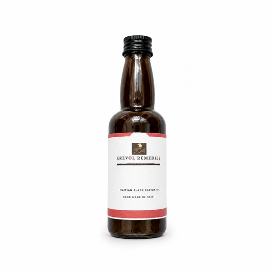 Haitian Black Castor Oil (Lwil Maskreti)